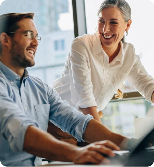 Call centre workers using Think Healthcare